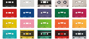 A to Z Media Cassette Duplication - Cassette Shell Color Chart