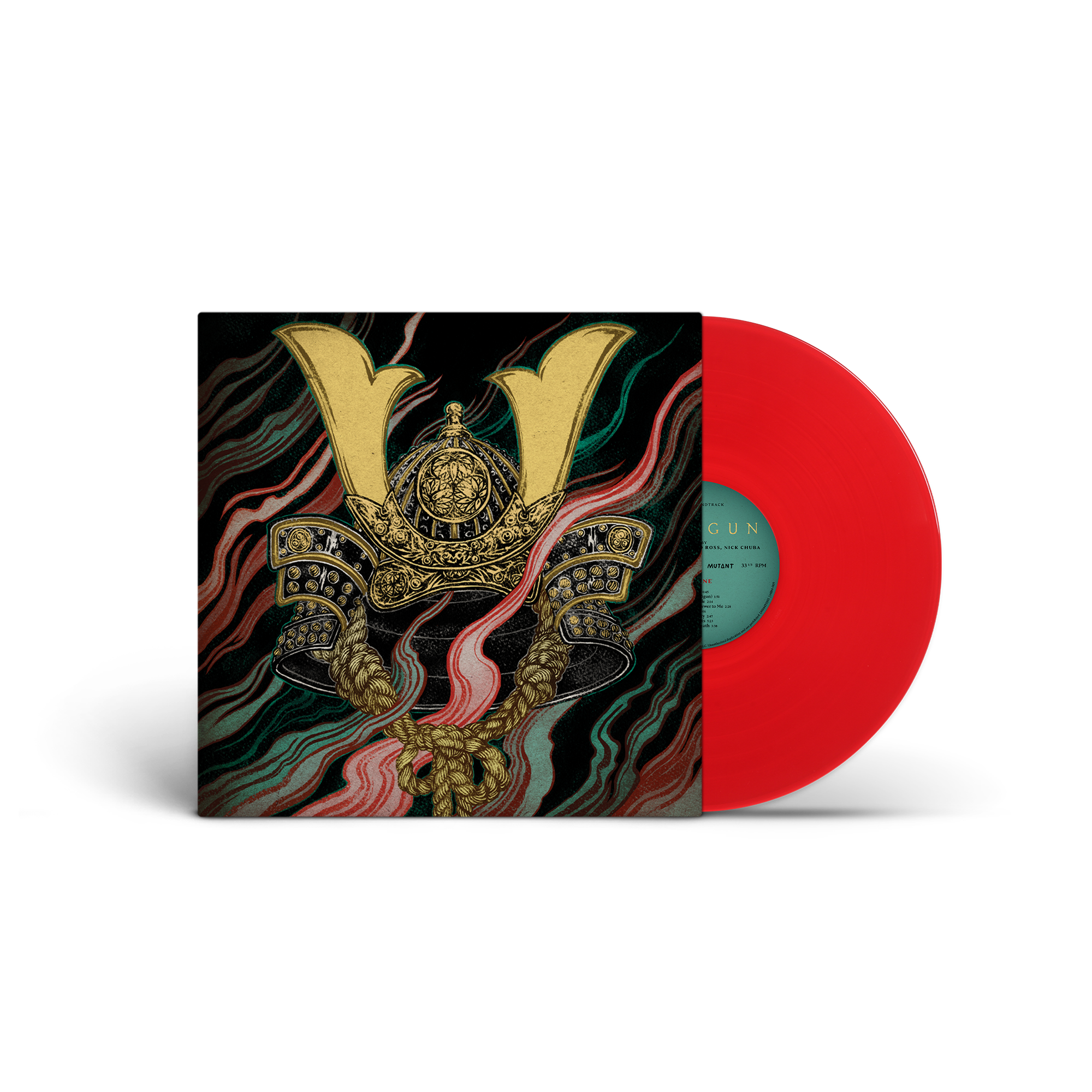 Color vinyl pressing of Mutant's Shogun soundtrack.